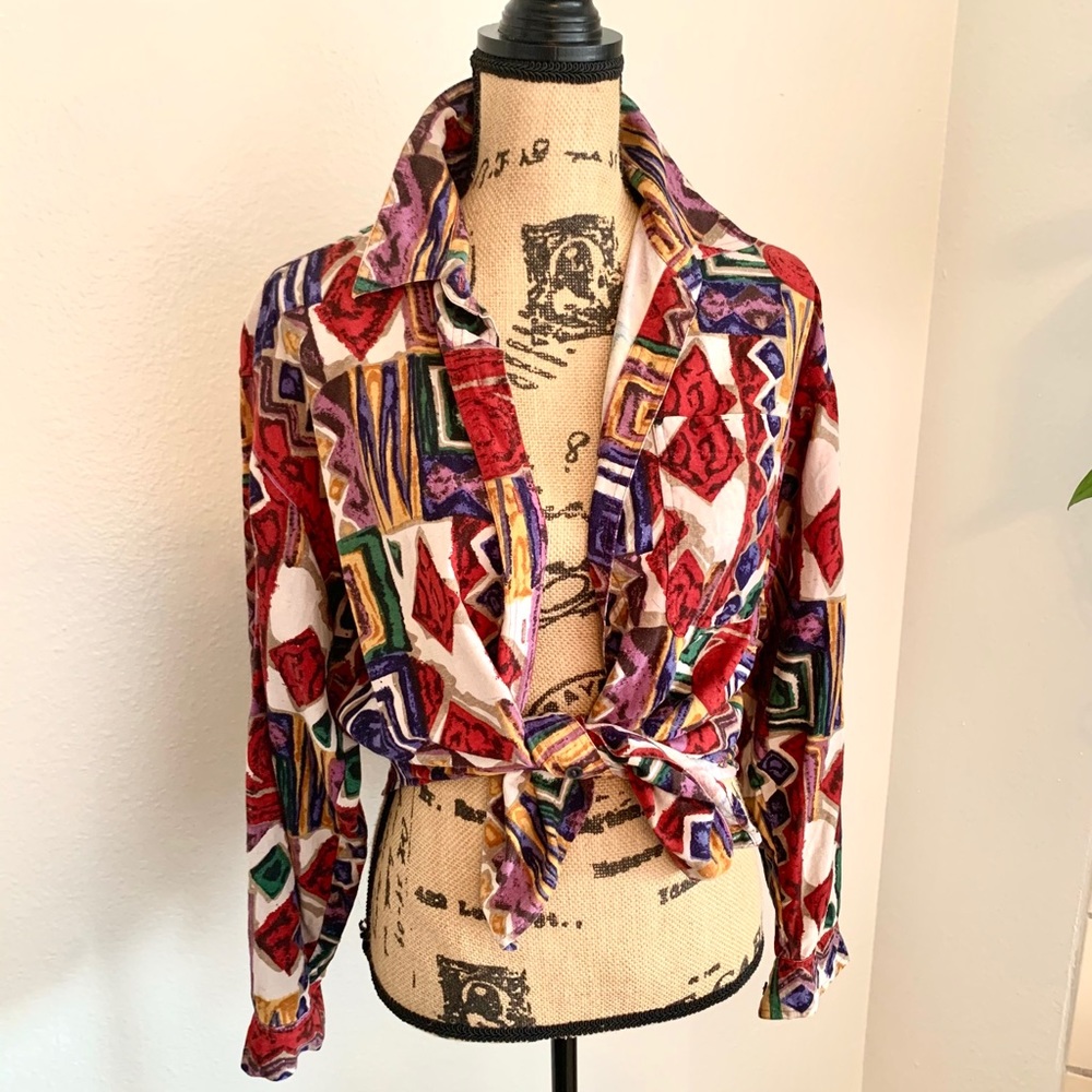 90’s Colorful Top